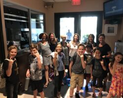 New friends at our very first rehearsal