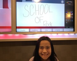 Tagging the hotel monitor!