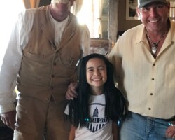 Chef Grady and a real cowboy!