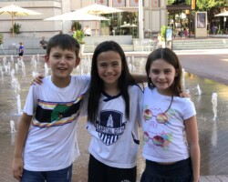 Me "Katie", Mystic "Zach", and Sami "Summer"