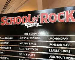 So cool to see my name and all my friends' names!