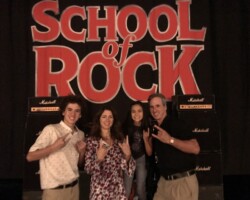 Cousins, Chase, Kellie, and Jim after the show.