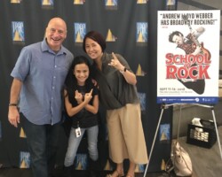 Me, mom, and dad, before the show opening night