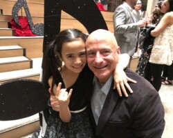 Me and my dad at the opening night party