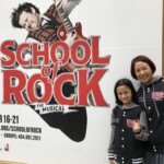 Me and my mom in our new tour jackets