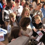 There were so many people at the stage door after the shows. It was so much fun to thank them all.