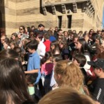 We had huge crowds at the door after the shows. It was so much fun!