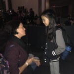 Momma Dell giving me counsel (she is awesome!)