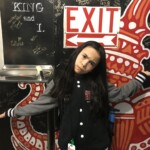 My mom and dad started dating on the King and I tour, 19 years ago!
These are their signatures on the wall.