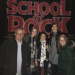 My dad's high school friend and his two cool daughters came to the show