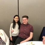 Me and our super-hero tutor Bethany at Thanksgiving dinner