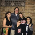 My friends, the France Family, came for Baton Rouge
