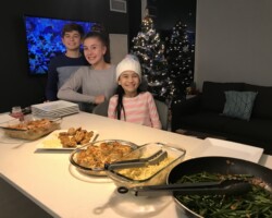 Christmas Eve hang with the Dells