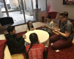 Christmas Day card game hosted by the incredible Bethany