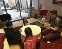 Christmas Day card game hosted by the incredible Bethany