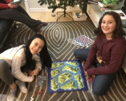 My friend Addison came and visited me with her parents for four days!