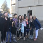 New friends making the Bass Face after the show on Sunday