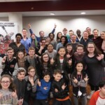 Full cast the opening night party!