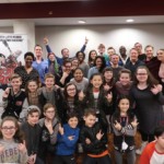 Full cast the opening night party!