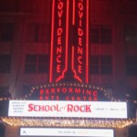 The theater with our show listed