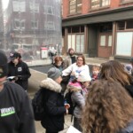 Even though it was cold and snowing there were still new friends to meet after the show