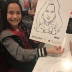 They had a sketch artist at our after party. I think that is me.