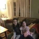 We had dinner at our friend Ella's home!