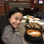 Date dinner with my mom in between shows