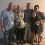 Our cousins, Laura and Dave Callery, came to the show!