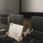 Date night with my dad at a really cool movie theater