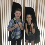 Blake and I at the children's hospital