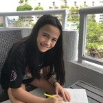 Working on our balcony