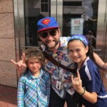 Me, Gary "Dewey" and a new friend after the show