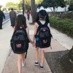 Sami "Summer" and I walking back for our second show