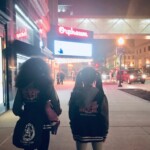 Ari "Shonelle" and I walking back to the hotel after the show.