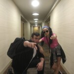 Jonathon and I in the hotel!