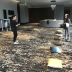 Ella went on as Summer, and we rehearsed all day (I got to be Dewey)