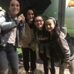 Gabriella and I with two of our incredible adult cast members