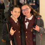 Gabriella and I right before she made her "Summer" debut