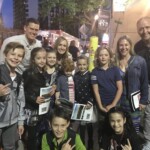 Lots of new friends after the show