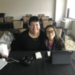 My aunt Charron took me to school today