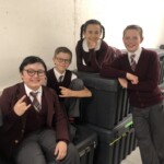 Backstage with The BAND!!