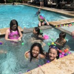 The students of Horace Green swimming our last week together