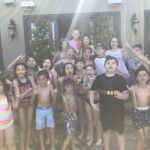 Fun pool party with all the kids of Horace Green